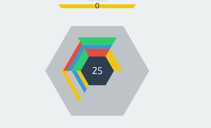 Hextris — free HTML5 game on OpenStreaming.Online