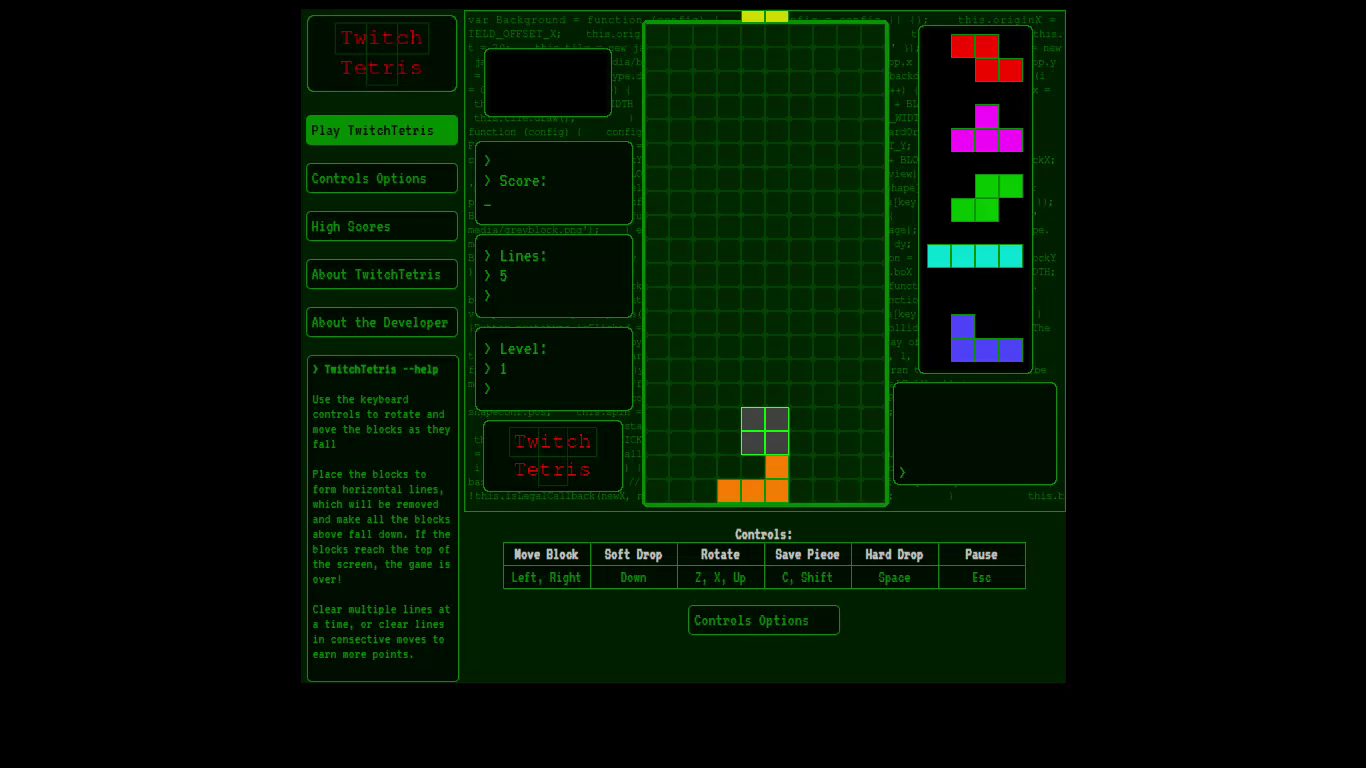 Tetris — free HTML5 game on OpenStreaming.Online